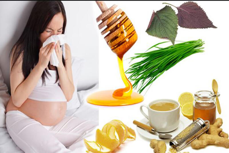 Cách trị cảm cho bà bầu không cần thuốc