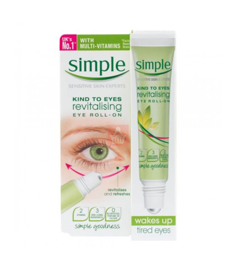 Simple Kind To Eyes Revitalising Eye Roll On