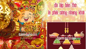 Vì sao phải thắp nhang 100 ngày sau khi đặt ban thờ Thần Tài – Ông Địa?