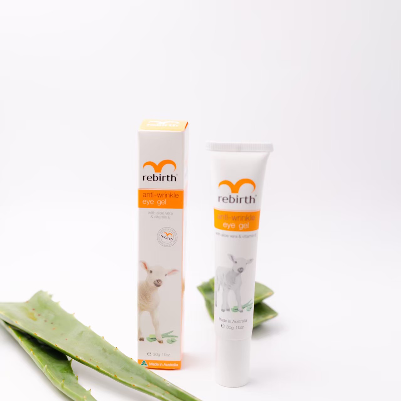 Rebirth Anti-Wrinkle Eye Gel with Vitamin E (RB11) 30g get WE+PROTEX Tea Tree Herbal Max Hand Sanitizer (RB86) 50ml Free!!! | Online Shop - Buy Skin Care Products Online from Rebirth Australia's