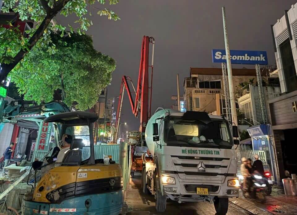 Mê Kông Thương Tín cung cấp dịch vụ bê tông tươi hóc môn uy tín chất lượng