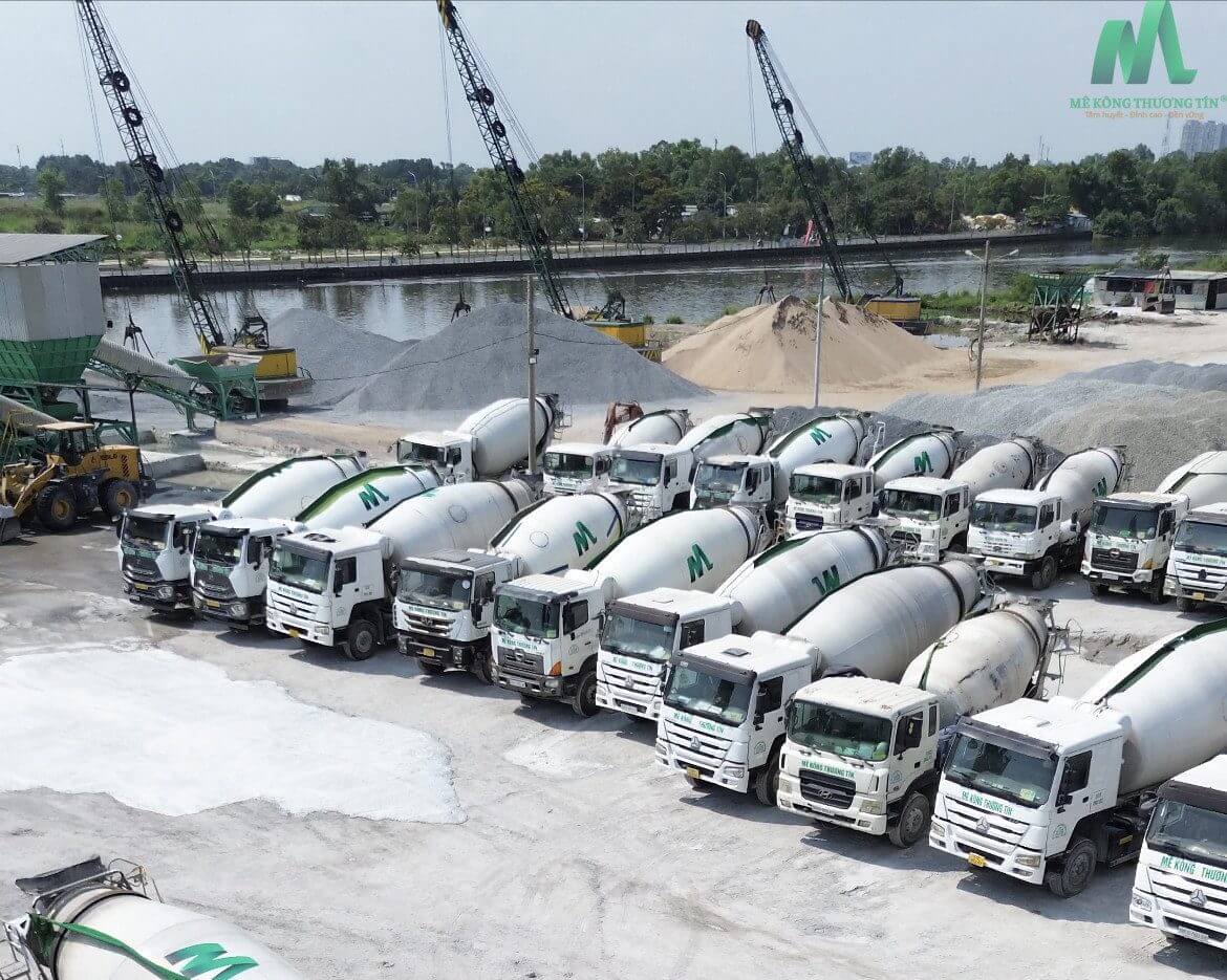 Mê Kông Thương Tín cung cấp dịch vụ bê tông tươi quận 6 uy tín chất lượng