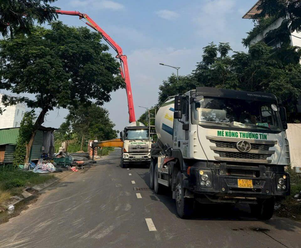 Mê Kông Thương Tín cung cấp dịch vụ bê tông tươi quận 9 uy tín chất lượng