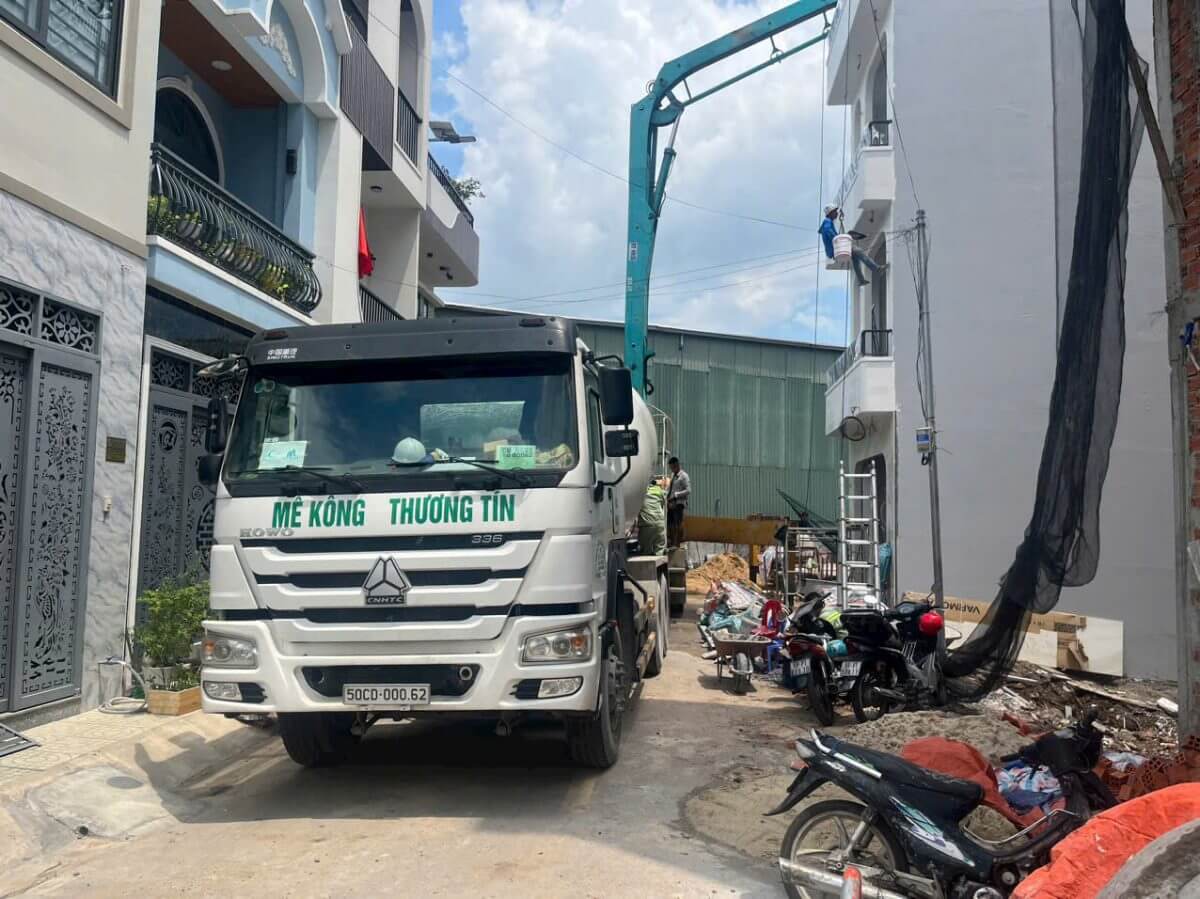 Mê Kông Thương Tín cung cấp dịch vụ bê tông tươi quận phú nhuận uy tín chất lượng